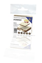 Puitkonstruktor Wooden City Domino, 36 tk hind ja info | Klotsid ja konstruktorid | kaup24.ee