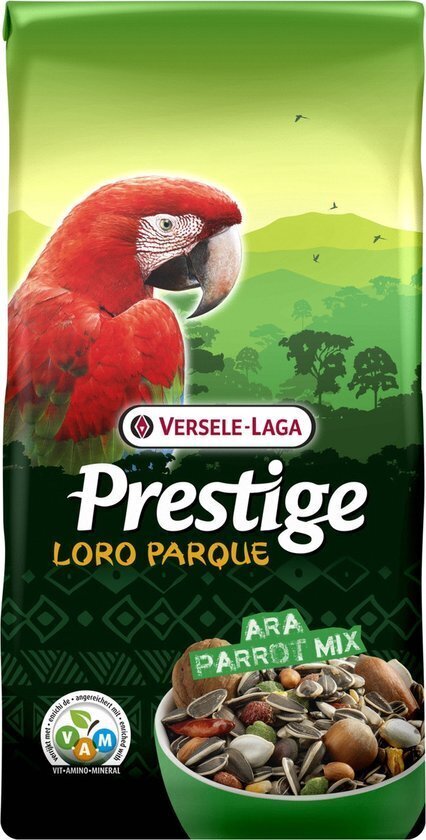 Toit papagoidele Versele-Laga Ara Loro Parque Mix, 15 kg hind ja info | Linnutoidud | kaup24.ee