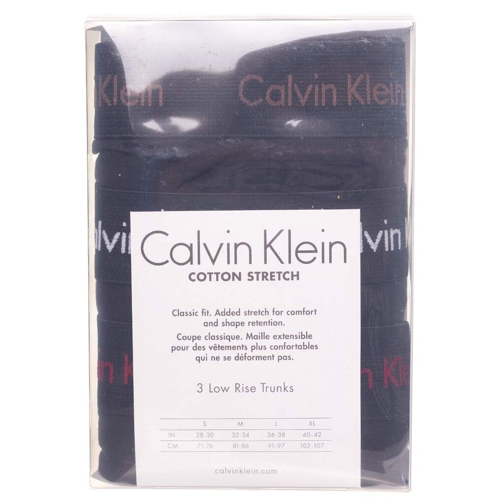 Aluspüksid meestele Calvin Klein 49011, 3 tk. цена и информация | Meeste aluspesu | kaup24.ee