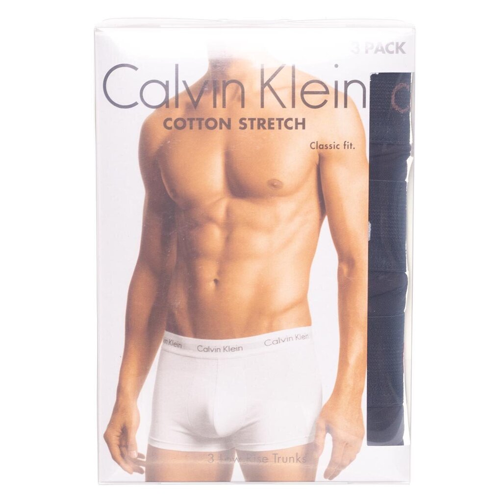 Aluspüksid meestele Calvin Klein 49011, 3 tk. цена и информация | Meeste aluspesu | kaup24.ee
