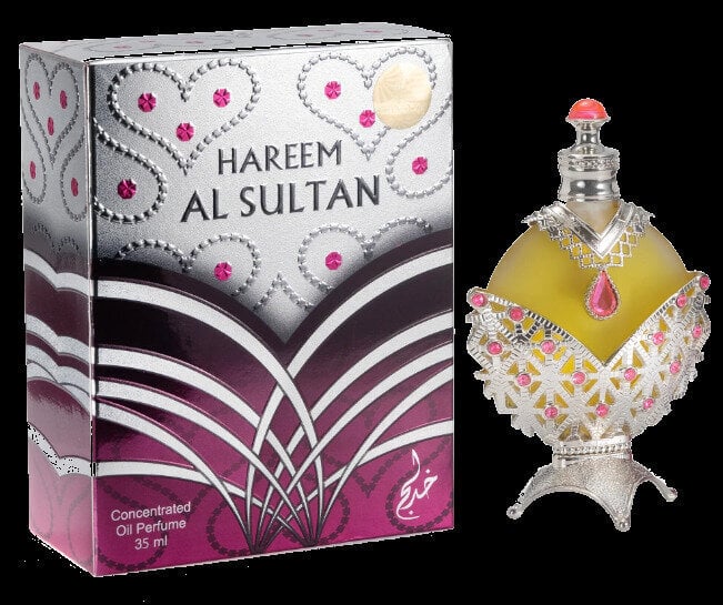 Õliparfüüm Khadlaj Hareem Al Sultan Silver Parfumed Oil meestele/naistele, 35 ml цена и информация | Naiste parfüümid | kaup24.ee