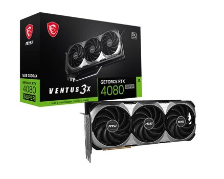 MSI GeForce RTX 4080 Super Ventus 3X OC (4080SUPVENTUS16G3XOC) цена и информация | Видеокарты | kaup24.ee