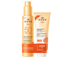 Komplekt Nuxe Sun: päikesekaitsesprei SPF50, 150 ml + šampoon, 100 ml hind ja info | Päikesekreemid | kaup24.ee