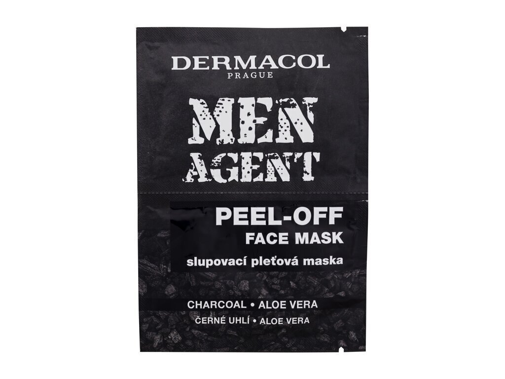 Näomask meestele Dermacol Men Agent, 2 x 7,5 ml hind ja info | Näomaskid, silmamaskid | kaup24.ee