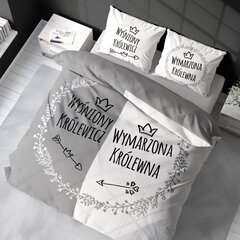 Voodipesukomplekt Król i Królowa, 220x200, 3 tk hind ja info | Voodipesukomplektid | kaup24.ee