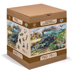 Puidust pusle kujudega Wooden city Rong, 750 tk hind ja info | Pusled | kaup24.ee