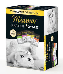 Ragout royale kassikonservide komplekt koos linnulihaga, 12x100g цена и информация | Кошачьи консервы | kaup24.ee