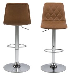 Барный-полубарный стул Emu, коричневый цена и информация | Стулья для кухни и столовой | kaup24.ee