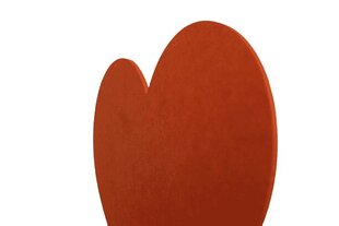 Südamekujuline toorik käsitööks, punane süda, 30cm hind ja info | Naljakad kingitused | kaup24.ee