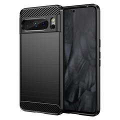 Твердый силиконовый чехол „Carbon“ (TPU) - черный (Pixel 8 Pro) цена и информация | Чехлы для телефонов | kaup24.ee