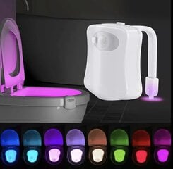 LED WC valgusti, 16 värvi hind ja info | Vannitoa sisustuselemendid ja aksessuaarid | kaup24.ee