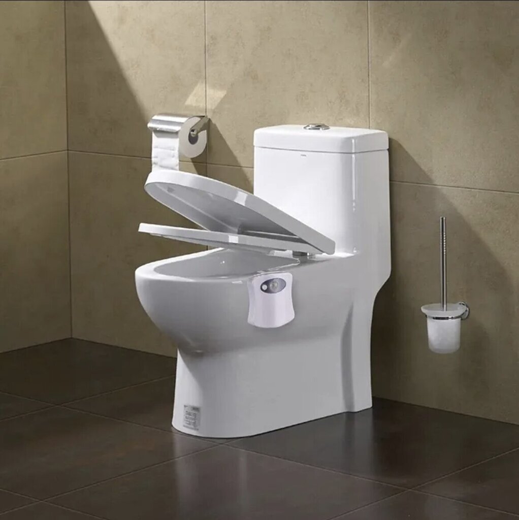 LED WC valgusti, 16 värvi hind ja info | Vannitoa sisustuselemendid ja aksessuaarid | kaup24.ee