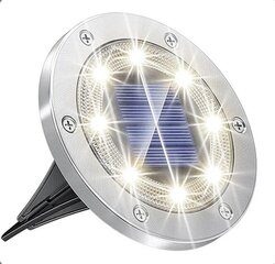 Päikese tänavavalgusti, 8 LED-i цена и информация | Уличное освещение | kaup24.ee