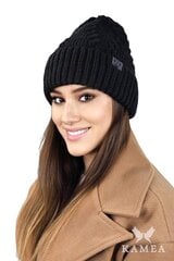 Kamea naiste müts Stella*06, must 5903246760996 цена и информация | Женские шапки | kaup24.ee