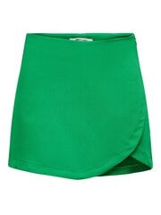 ONLY женские шорты-юбка 15314234*02, зелёный 5715512252711 цена и информация | Джинсовые шорты | kaup24.ee