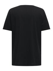 Only Carmakoma женская футболка 15315304*01, черный 5715512882802 цена и информация | Женские футболки | kaup24.ee