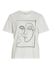 Женская футболка Vilа, белый цена и информация | Женские футболки | kaup24.ee