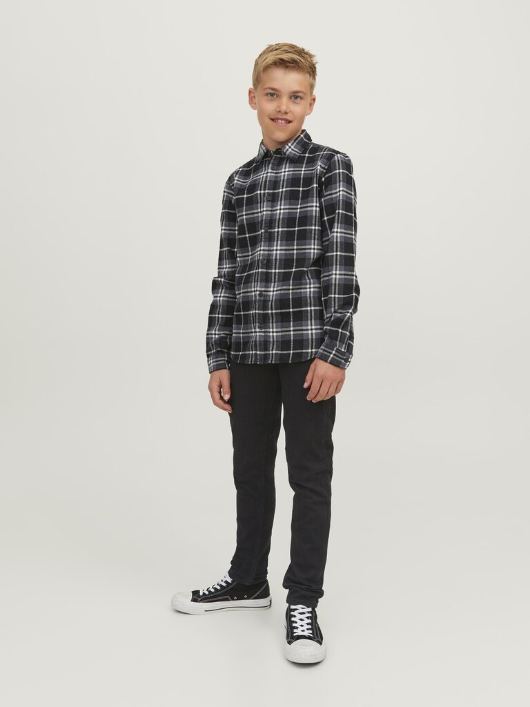 Teksad poistele Jack & Jones, must hind ja info | Poiste püksid | kaup24.ee