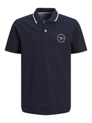 T-särk poistele Jack & Jones 12254237*03, sinine5715515003648 hind ja info | Poiste särgid | kaup24.ee