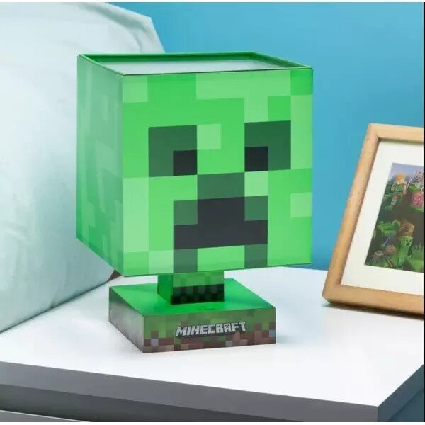 Minecraft Creeper Lamp USB, 26cm цена и информация | Fännitooted mänguritele | kaup24.ee