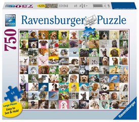 Ravensburger Puzzle 99 милые собаки 750plf 16939 цена и информация | Пазлы | kaup24.ee