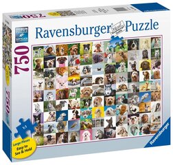 Ravensburgeri puzzle 99 armastusväärsed koerad 750plf 16939 цена и информация | Пазлы | kaup24.ee