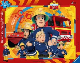 Загадка Ravensburger fs Sam The Firefighter 33p 6114 цена и информация | Пазлы | kaup24.ee