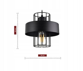 Потолочный светильник Luxolar, черный цена и информация | Люстры | kaup24.ee