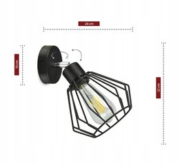 Настенный светильник Luxolar, E27  цена и информация | Настенные светильники | kaup24.ee