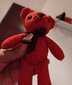 Karu, punane, 15cm hind ja info | Pehmed mänguasjad | kaup24.ee