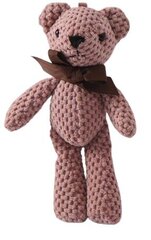 Плюшевый мишка, розовый, 15 см цена и информация | Мягкие игрушки | kaup24.ee