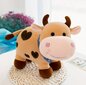 Pluusi lehm, pruun, 25cm hind ja info | Pehmed mänguasjad | kaup24.ee