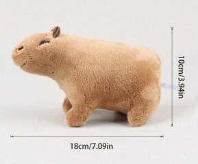 Capybara pluus, 17cm, pruun hind ja info | Pehmed mänguasjad | kaup24.ee