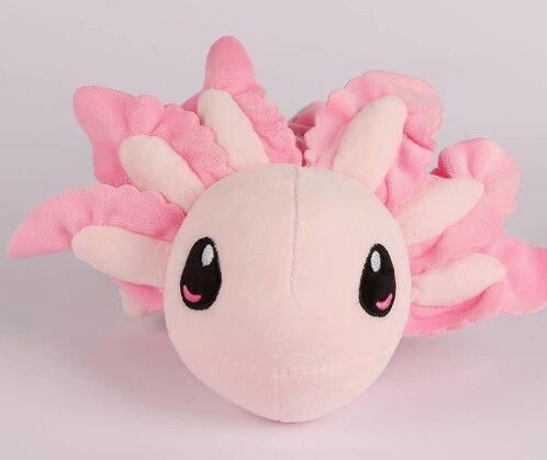 Axolotl pluusi mänguasi, roosa hind ja info | Pehmed mänguasjad | kaup24.ee