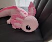 Axolotl pluusi mänguasi, roosa hind ja info | Pehmed mänguasjad | kaup24.ee