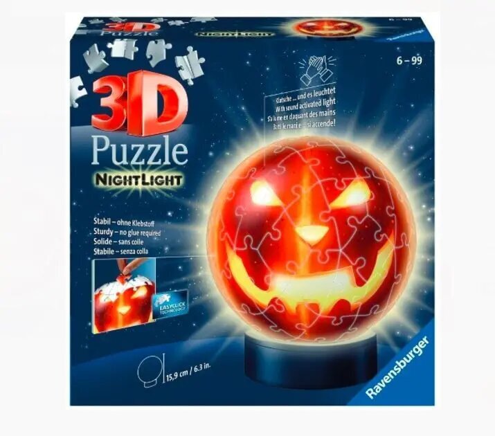 Puzzle Pumpkin hõõguv pimedas 72tk hind ja info | Pusled | kaup24.ee