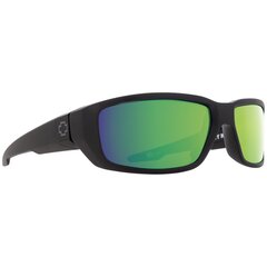 Солнцезащитные очки SPY Optic Dirty Mo, матовые черные с зелеными поляризационными линзами цена и информация | Солнцезащитные очки для мужчин | kaup24.ee