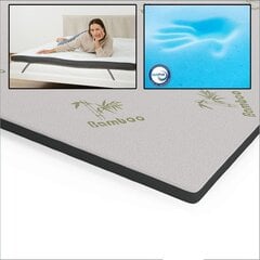 Memory foam madrats bambuskattega 3D Air 120x200 cm hind ja info | Kattemadratsid | kaup24.ee