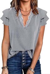 Блузка женская Clearlove, серая цена и информация | Женские блузки, рубашки | kaup24.ee