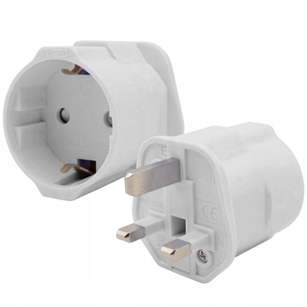 Inglise adapter hind ja info | Mobiiltelefonide laadijad | kaup24.ee