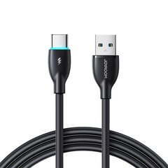 USB кабель Joyroom S-A30 USB to USB-C 3A 1.0m черный цена и информация | Кабели для телефонов | kaup24.ee