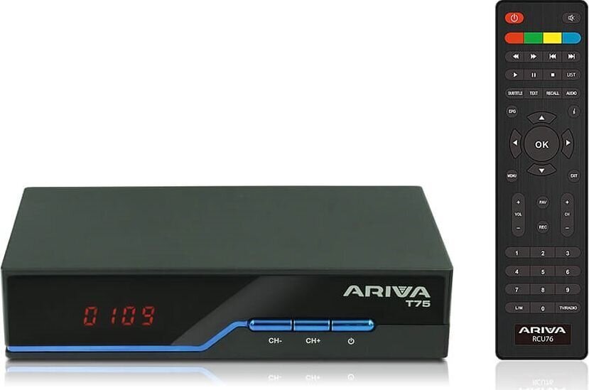 DVB-T2 Ferguson Ariva T75 H.265 HEVC цена и информация | Digiboksid | kaup24.ee