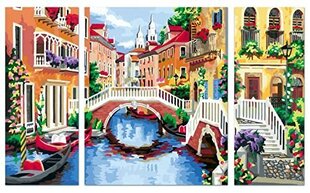 Ravensburger Creart Venetian Dreams Номера для взрослых и детей в возрасте 12 лет - набор живописи и поделки - аксессуары для домашнего декора цена и информация | Живопись по номерам | kaup24.ee