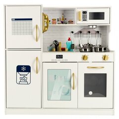 Laste puidust kööginurk koos külmkapiga, mudel 2 цена и информация | Игрушки для девочек | kaup24.ee
