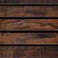 Kahe kambriline pesukorv puidust lauaplaadi riiuliga, must hind ja info | Vannitoa sisustuselemendid ja aksessuaarid | kaup24.ee