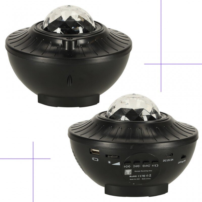 Star Projector LED Night Ball Bluetoothi ​​kaugjuhtimispult hind ja info | Peokaunistused | kaup24.ee