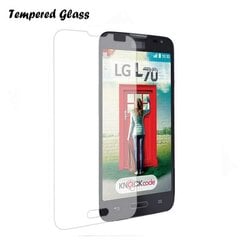 Kaitsekile Tempered Glass LG D320 L70 hind ja info | Ekraani kaitsekiled | kaup24.ee