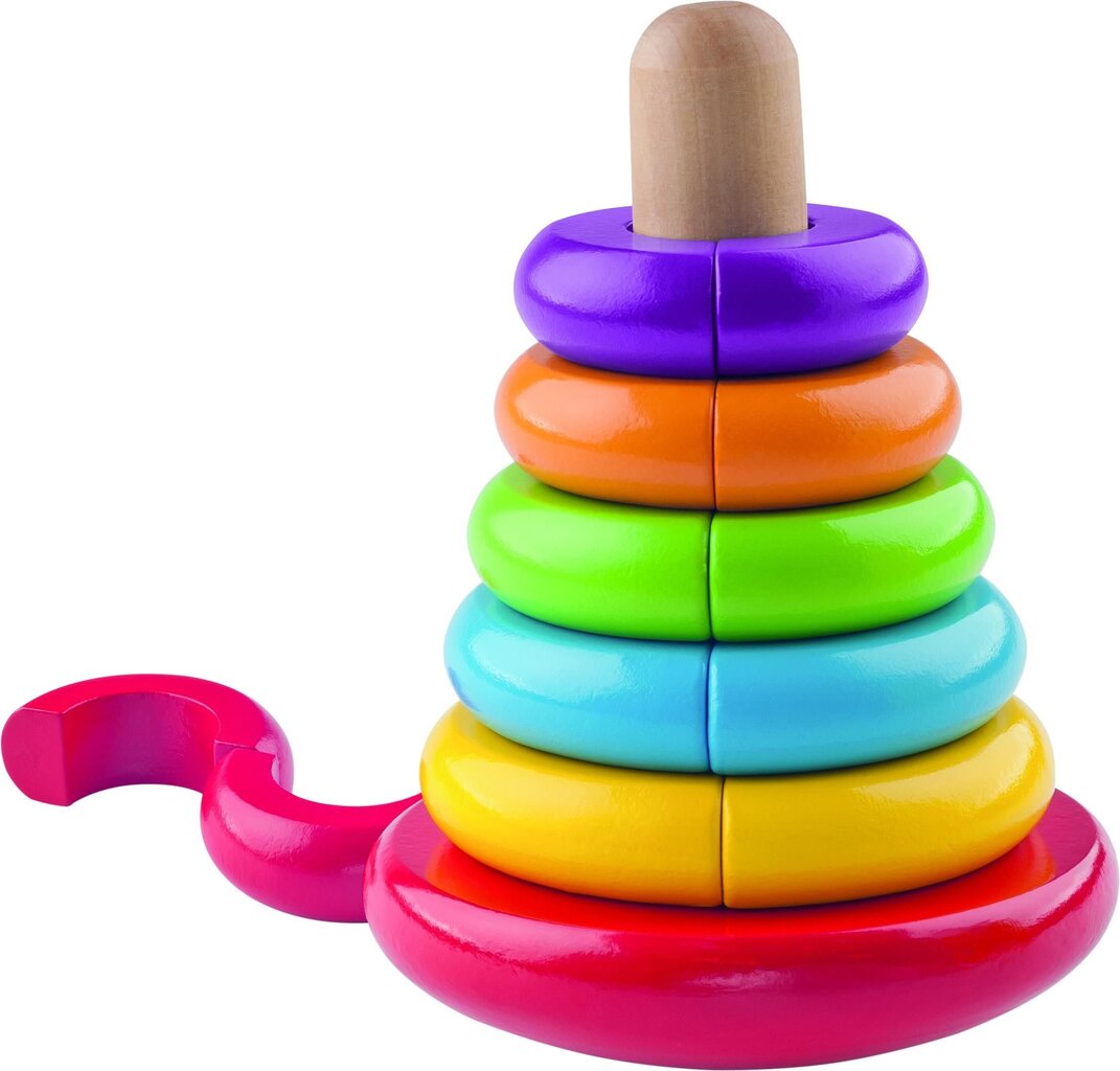 Magnetiline püramiid, Woody цена и информация | Imikute mänguasjad | kaup24.ee