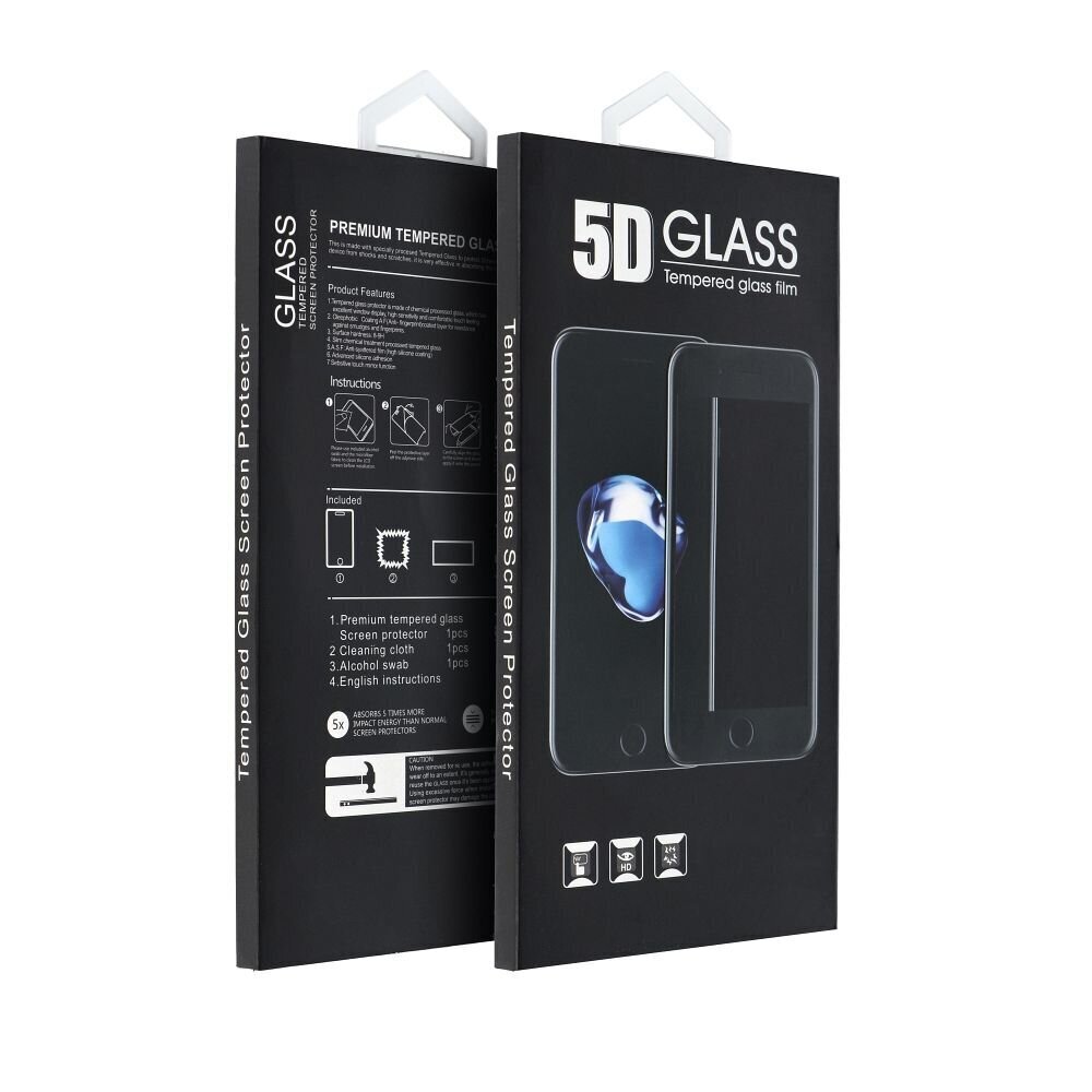 OEM 5D Full Glue Tempered Glass hind ja info | Ekraani kaitsekiled | kaup24.ee