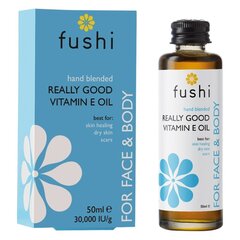 Fushi really good vitamin e oil - külmpressitud e-vitamiini nahaõli 50ml цена и информация | Сыворотки для лица, масла | kaup24.ee